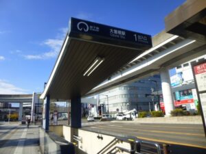 名城線ー大曽根駅１番　フリー画像