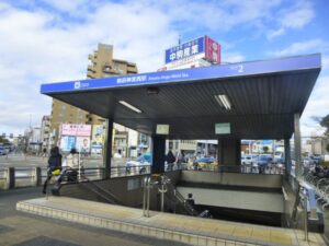 名城線－熱田神宮西駅２番　フリー画像