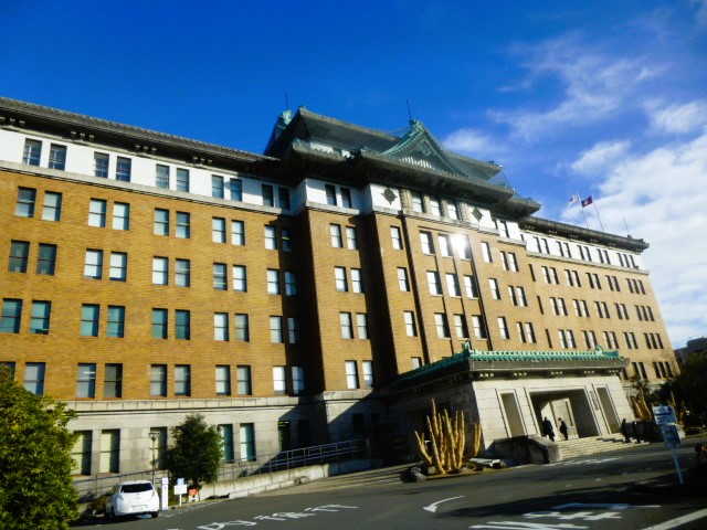 愛知県庁　フリー画像
