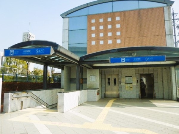 名城線砂田橋駅３番　フリー画像