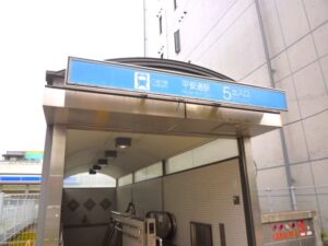 名城線－平安通駅5番　フリー画像